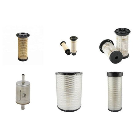 Filter service kit suitable for CAT 320E Excavator Air Oil Fuel