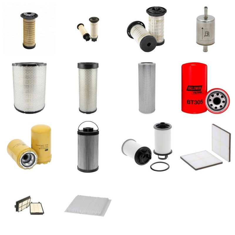 Filter service kit suitable for CAT 320EL