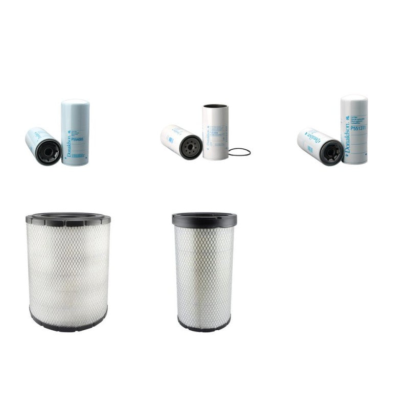 Filter kit suitable for CAT D350E with CAT 3406 Engine YR 2002- Air Oil Fuel Filters