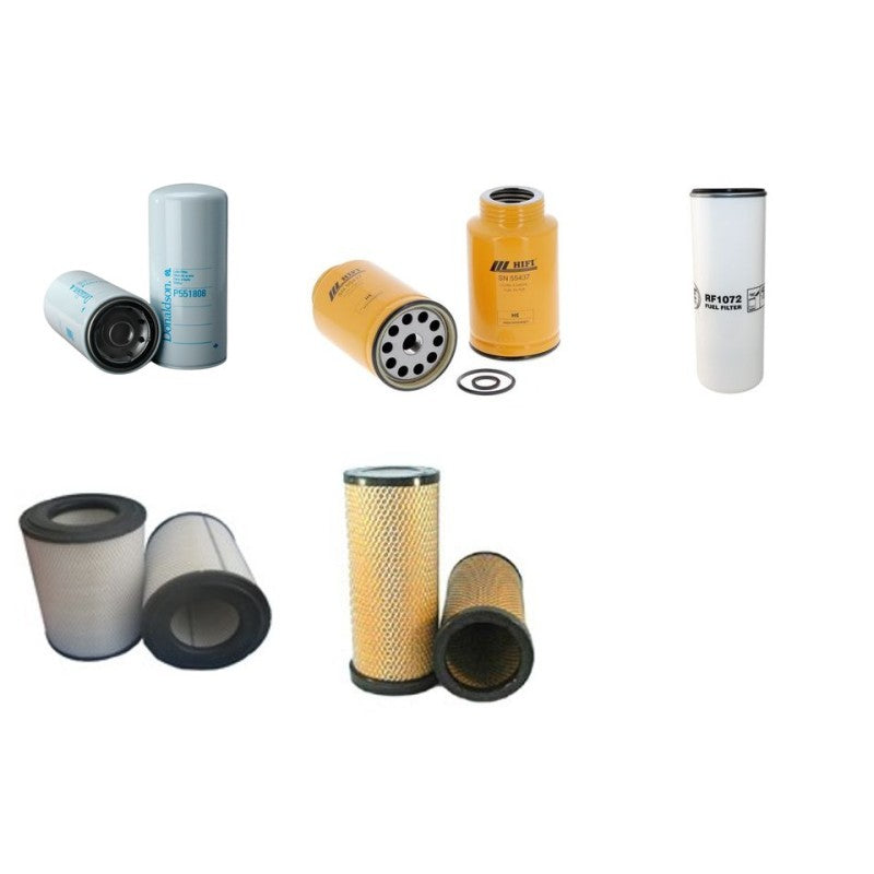 Filter kit suitable for CAT D6T with CAT Engine Air Oil Fuel Filters