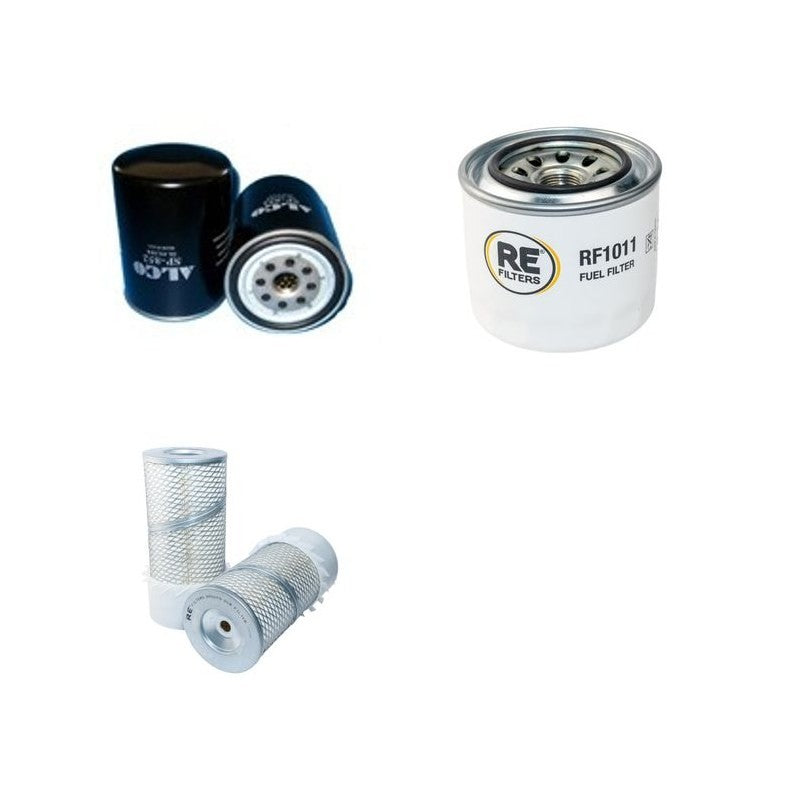 Filter kit suitable for CAT E70 with Mitsubishi 4D31 Engine Air Oil Fuel Filters