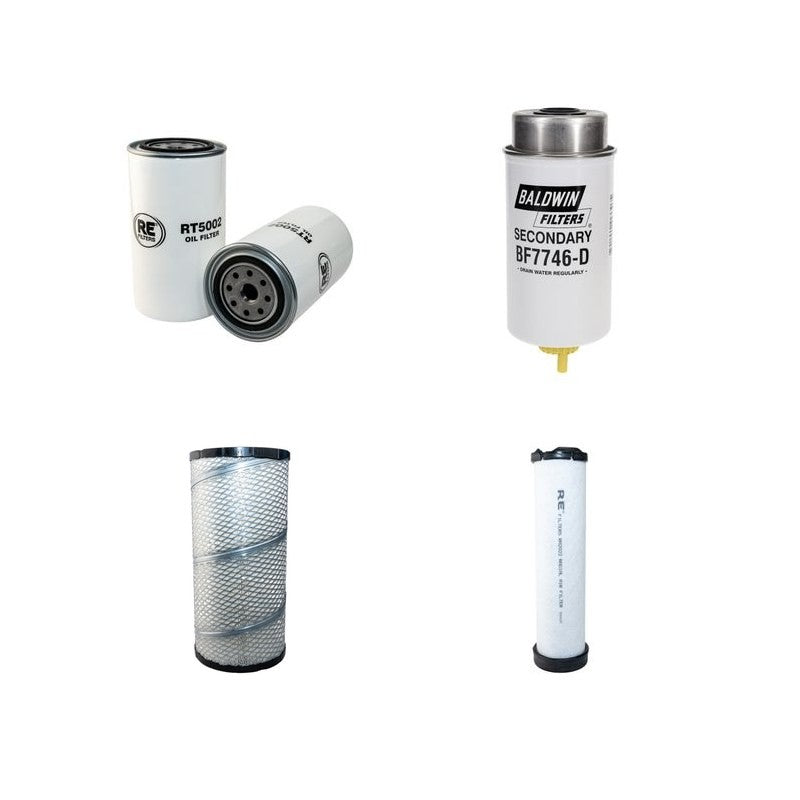 Filter kit suitable for CAT IT14G with Perkins Engine Serial No FWL00311- Air Oil Fuel Filters