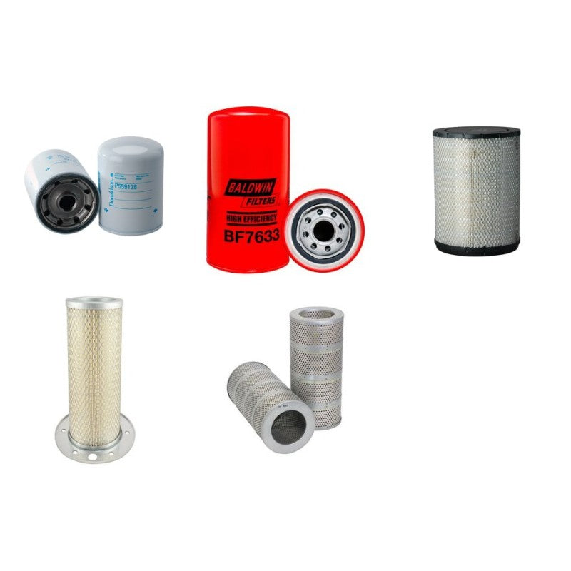Filter kit suitable for CAT IT18 with CAT Engine Serial No 9NB1-/ 7ZB1-