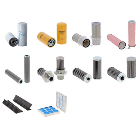 Filter kit suitable for CAT M318 with CAT Engine Serial No 8AL643-1019