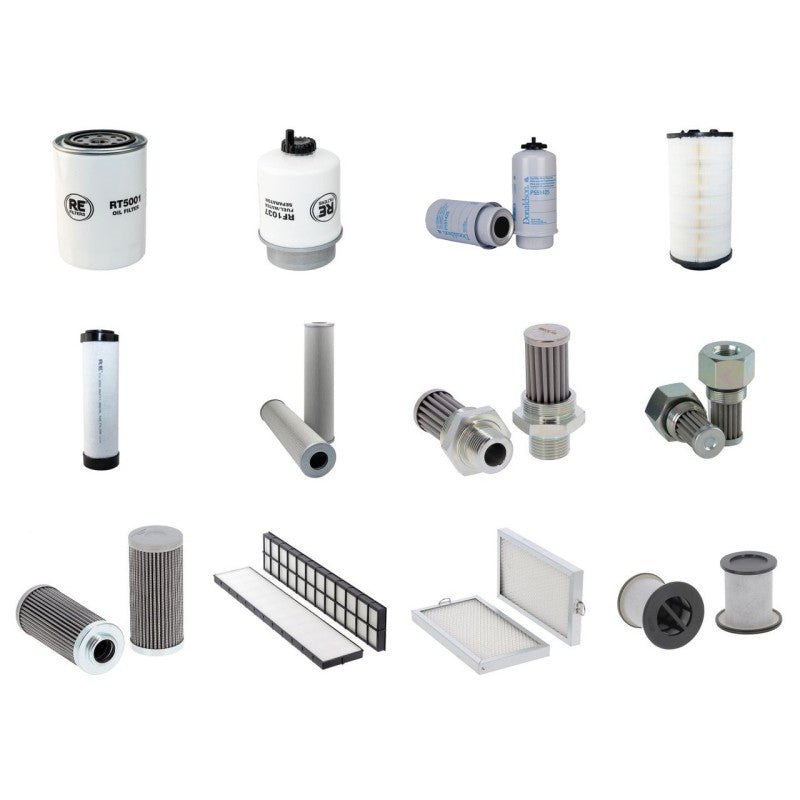 Filter kit suitable for CAT M322C with CAT Engine Serial No H2G1-