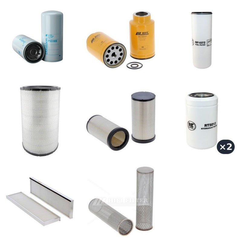 Filter kit suitable for CAT RM500 with CAT Engine