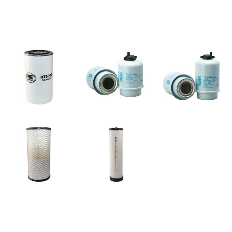 Filter kit suitable for CAT TH350 with Perkins Engine Air Oil Fuel Filters