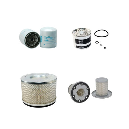 Filter kit suitable for CAT V150 with Perkins 4.236 Engine Air Oil Fuel Filters