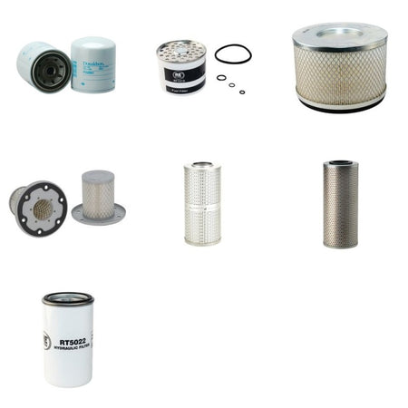 Filter kit suitable for CAT V150 with Perkins 4.236 Engine