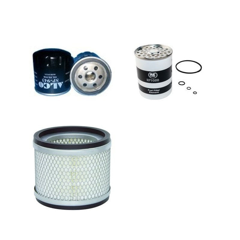 Filter kit suitable for CAT V25D with PEUGEOT Engine Air Oil Fuel Filters