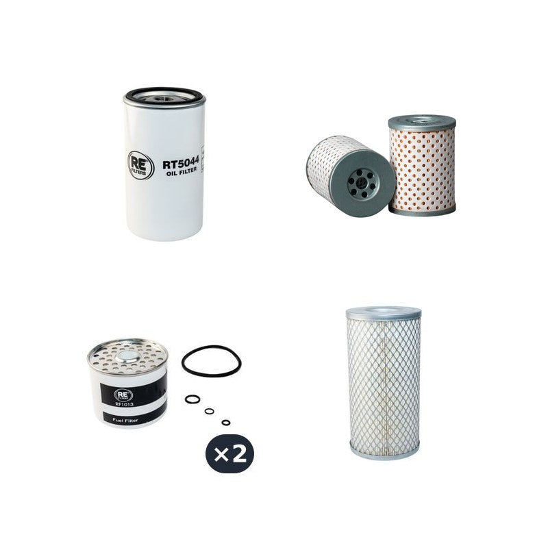 Filter kit suitable for CAT V30B with Perkins Engine Serial No 52/57W1- Air Oil Fuel Filters