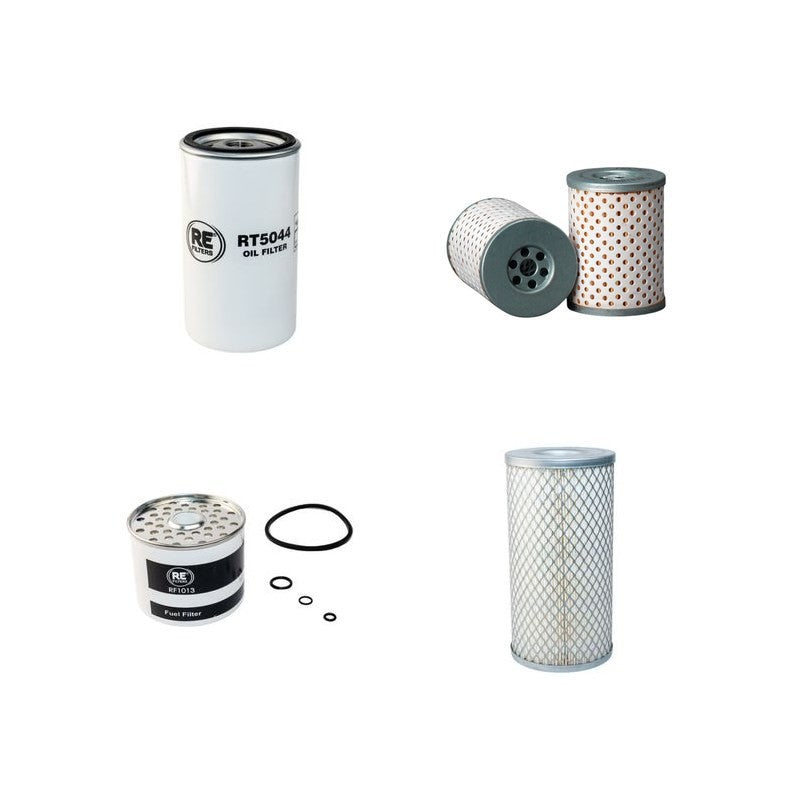 Filter kit suitable for CAT V50B with Perkins Engine Serial No 52/57W1- Air Oil Fuel Filters