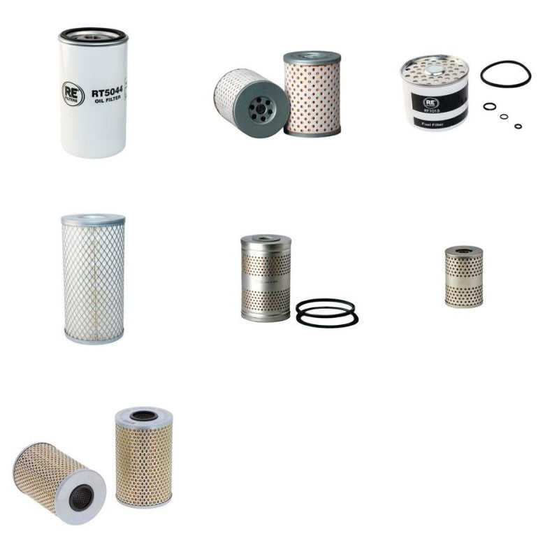 Filter kit suitable for CAT V50B with Perkins Engine Serial No 52/57W1-
