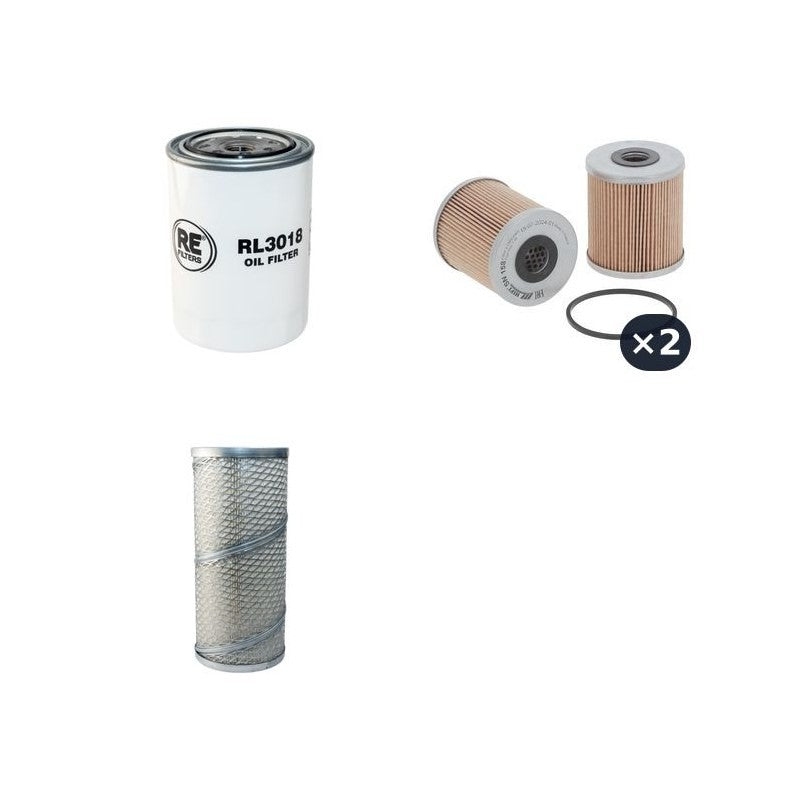 Filter kit suitable for CAT V51B Air Oil Fuel Filters