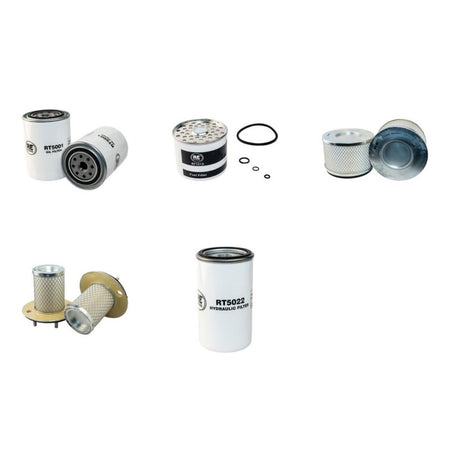Filter kit suitable for CAT V80E with Perkins 4.236 Engine