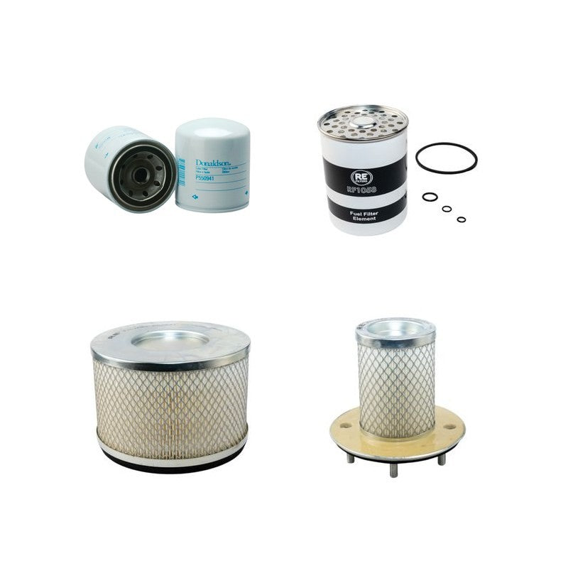 Filter kit suitable for CAT VC60C Air Oil Fuel Filters