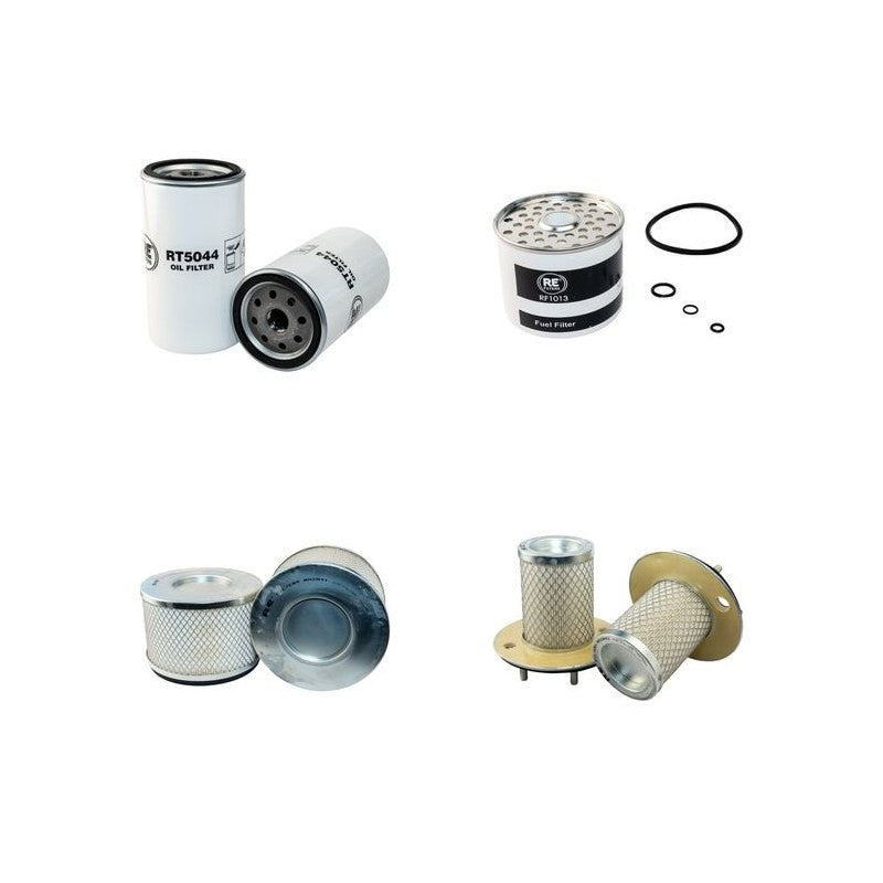 Filter kit suitable for CAT VC60DSA with Perkins 4.2032 Engine Air Oil Fuel Filters