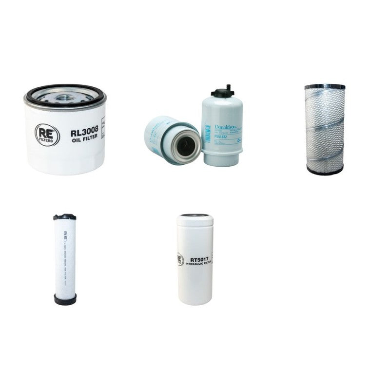 Filter service kit suitable for CAT 259B3 w/ Mitsubishi Eng