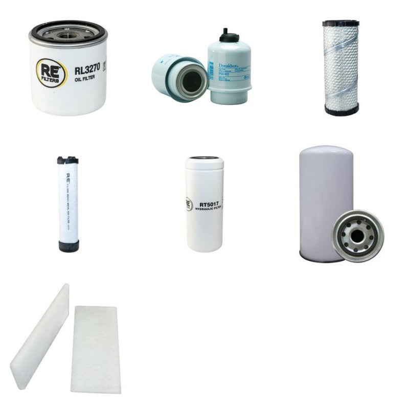 Filter service kit suitable for CAT 301.5 w/CAT / Perkins 3003NA Eng. Yr -2005