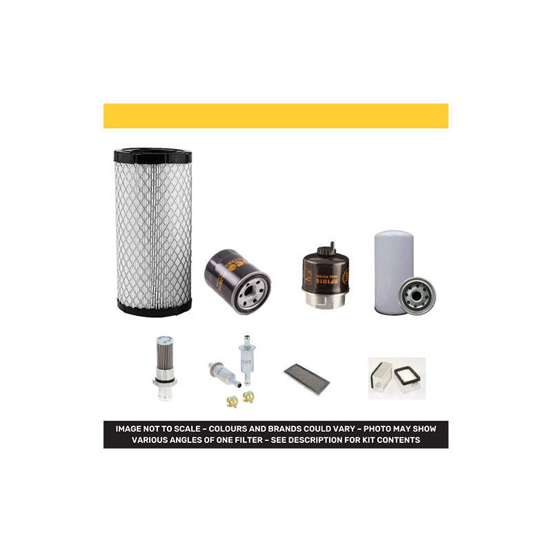 Filter service kit suitable for CAT 301.6C w/Mitsubishi L 3E Eng.