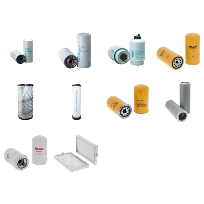 Filter service kit suitable for CAT 312C - 312CL 3064 T Eng.