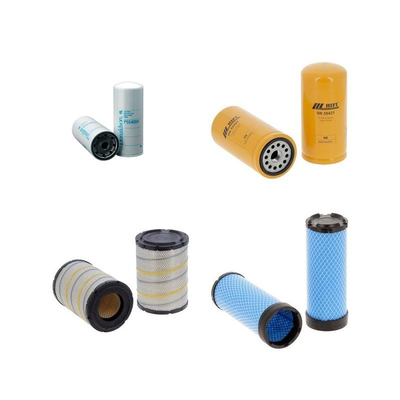 Filter service kit suitable for CAT 312C - 312CL Air Oil Fuel
