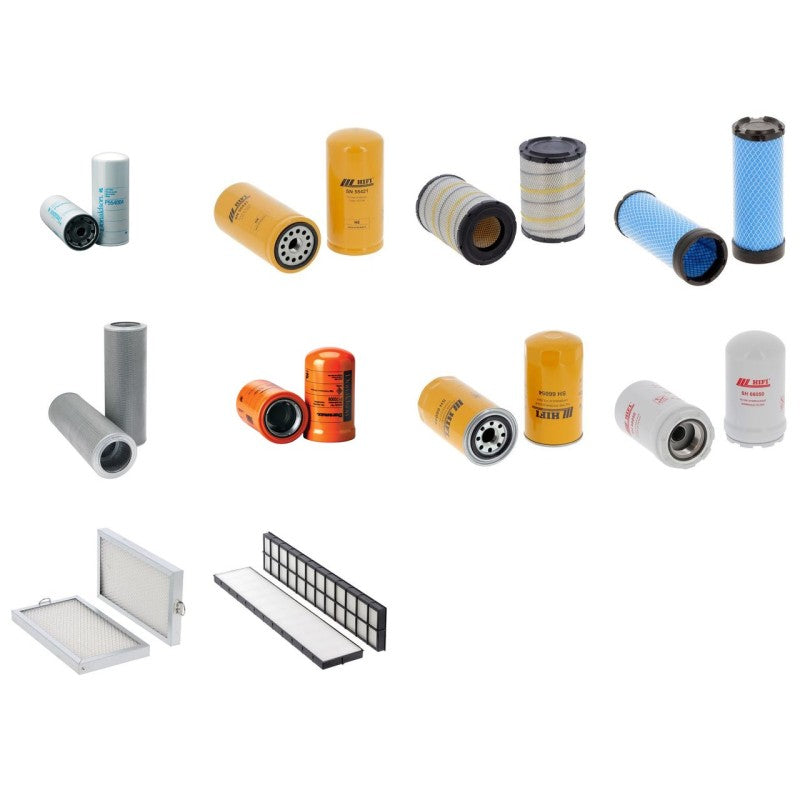 Filter service kit suitable for CAT 312C - 312CL w/ CAat 3054 Eng.