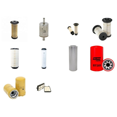 Filter service kit suitable for CAT 314E w/ Perkins C 44 Eng