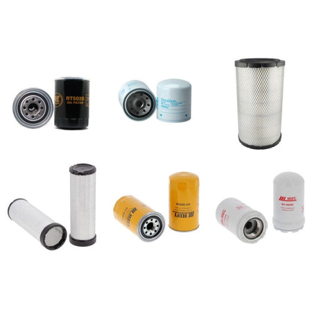 Filter service kit suitable for CAT 317BLN w/ Mitsubishi 3046 Eng