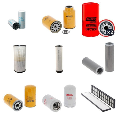Filter service kit suitable for CAT 319DL/LN w/ C 42 Acert Eng 2008-