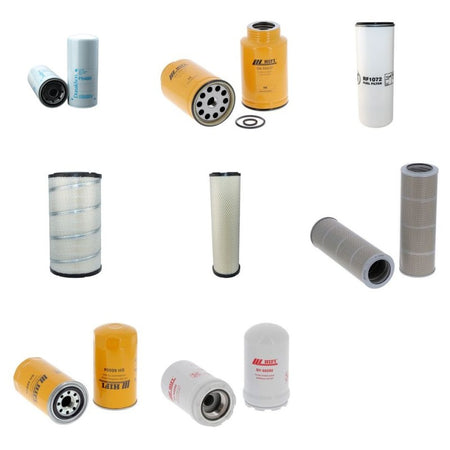 Filter service kit suitable for CAT 330 C L/LN w/ CAT C9 Cgz1 Eng