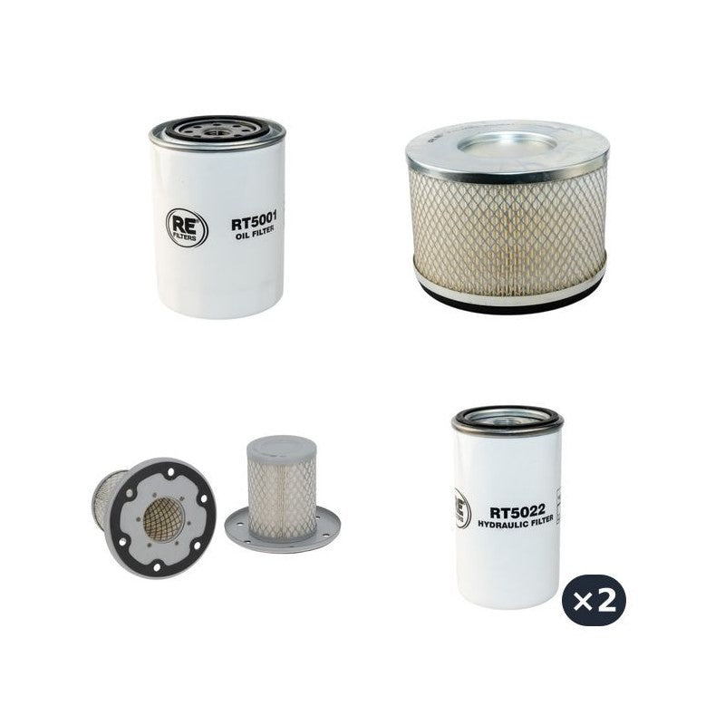 Filter service kit suitable for CAT 416 SN 5PC2-