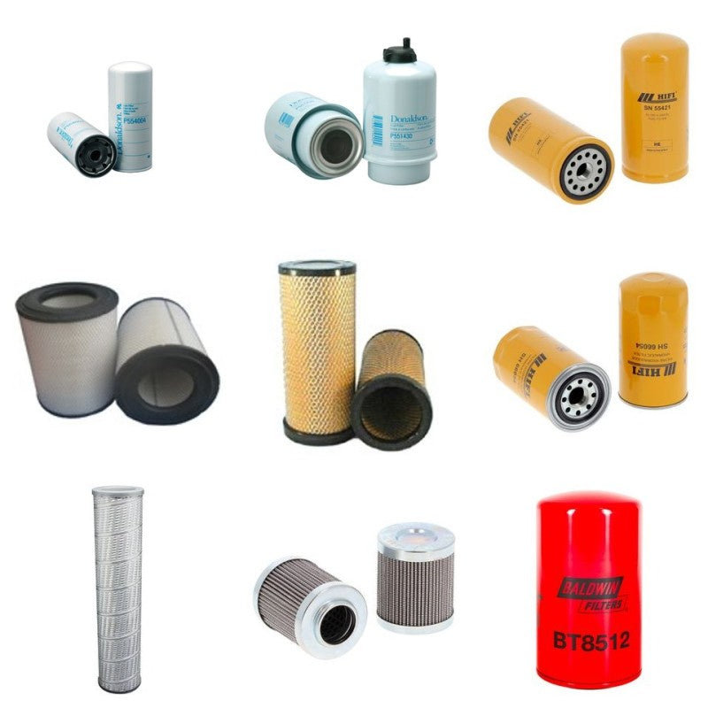 Filter service kit suitable for CAT 550 w/ CAT Eng