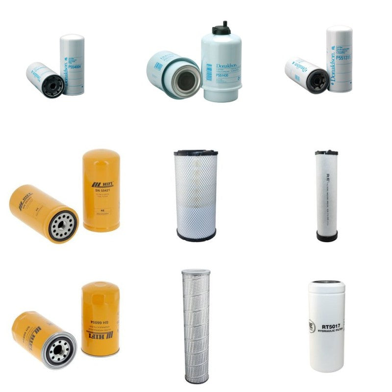 Filter service kit suitable for CAT 574 w/ CAT 3126M Eng
