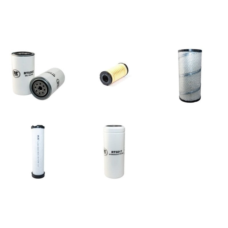 Filter service kit suitable for CAT CB434 D w/ Perkins Eng 2004-
