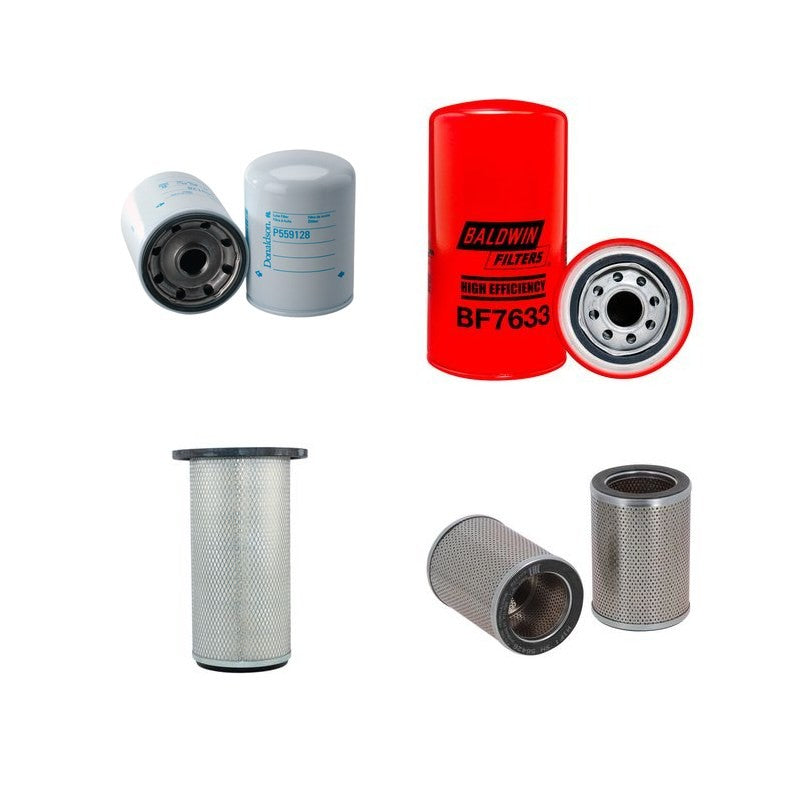 Filter service kit suitable for CAT IT12 F w/ CAT Eng SN 1 KF 820