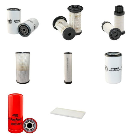 Filter service kit suitable for CAT TH407 C w/ CAT Eng 2015