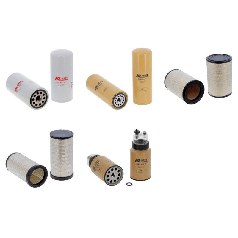 Challenger MT 835 B Engine Filter Kit with Caterpillar engine