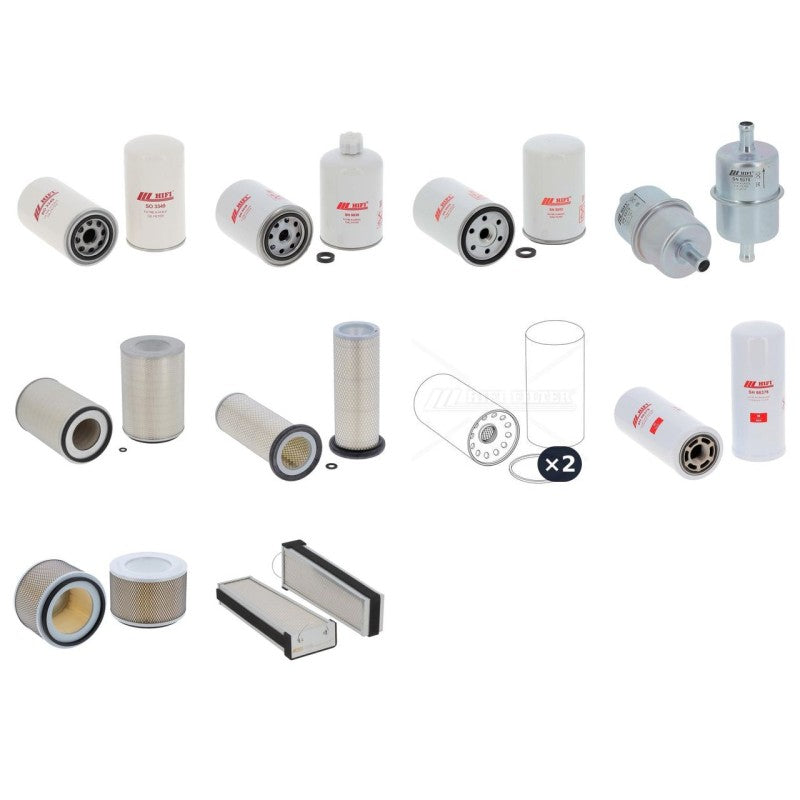 Challenger ROGATOR 854 Filter Kit with Cummins 6BT engine 1997-1998