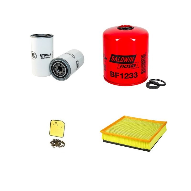 CHRYSLER DODGE RAM 6.2 TD 2500 4X4 Filter Service Kit w/CUMMINS Eng.
