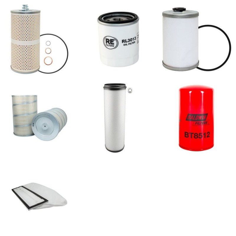 CLAAS JAGUAR 695SL Filter Service Kit w/MERCEDES OM422A Eng.