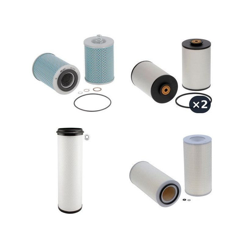 Claas JAGUAR 800 Engine Filter Kit with Mercedes OM441A engine
