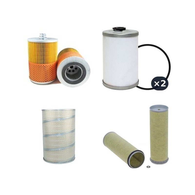 CLAAS JAGUAR 820 Filter Service Kit Air Oil Fuel Filters w/MERCEDES OM402/441LA Eng. YR 1993-2000