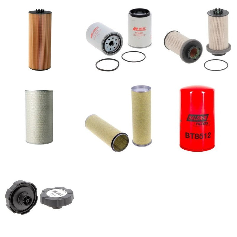 CLAAS JAGUAR 900 Filter Service Kit w/MERCEDES OM457LA Eng.
