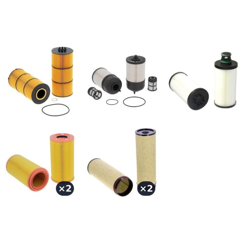 Claas JAGUAR 940 Engine Filter Kit with Mercedes OM471LA/R6 engine 2017-
