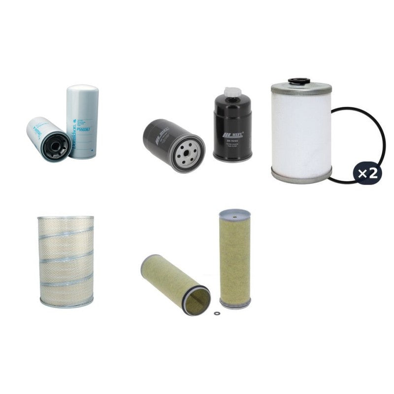 CLAAS LEXION 440 Filter Service Kit Air Oil Fuel Filters w/Perkins 1306-E87TA Eng.
