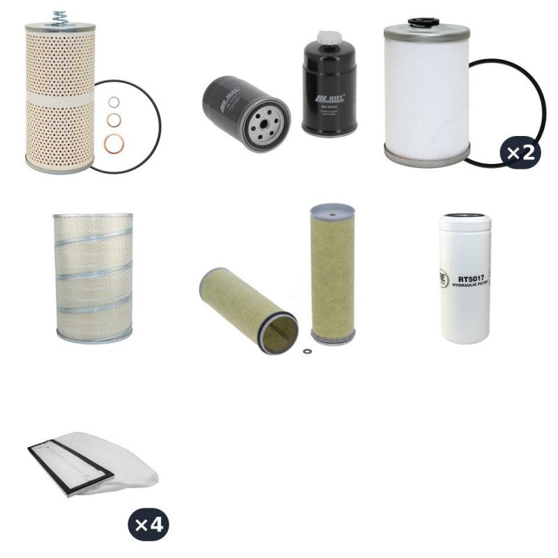 CLAAS LEXION 440 Filter Service Kit w/MERCEDES OM 401LA Eng.