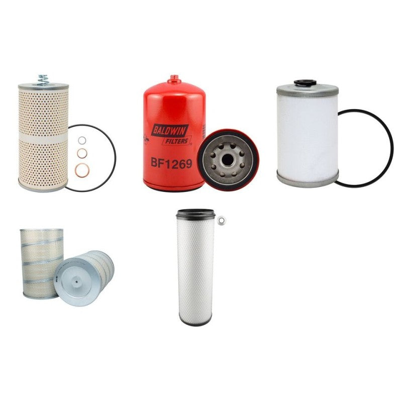 CLAAS LEXION 460 Filter Service Kit Air Oil Fuel Filters w/MERCEDES OM 401LA Eng.