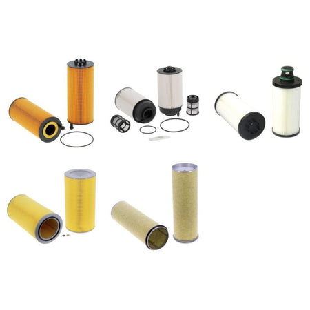 Claas LEXION 730 TERRATRAC Engine Filter Kit with Mercedes OM470-TIER4F engine 2015-