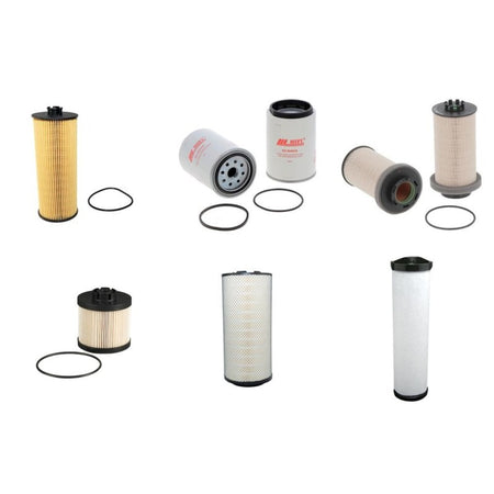 CLAAS MEDION 310 Filter Service Kit Air Oil Fuel Filters w/MERCEDES OM906LA Eng. SN -93202286 YR 04.00- 200 CH